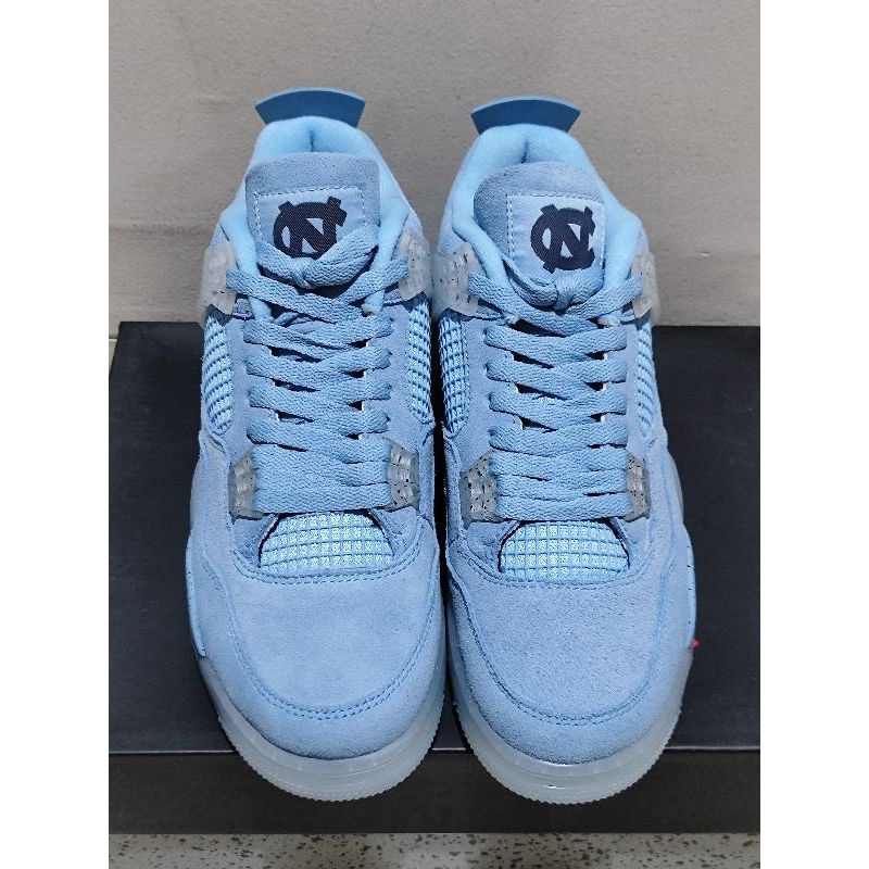 AIR JORDAN RETRO 4 UNC PLAYER EXCLUSIVE SIZE 43 SAMPLE TAG PROMO EDITION