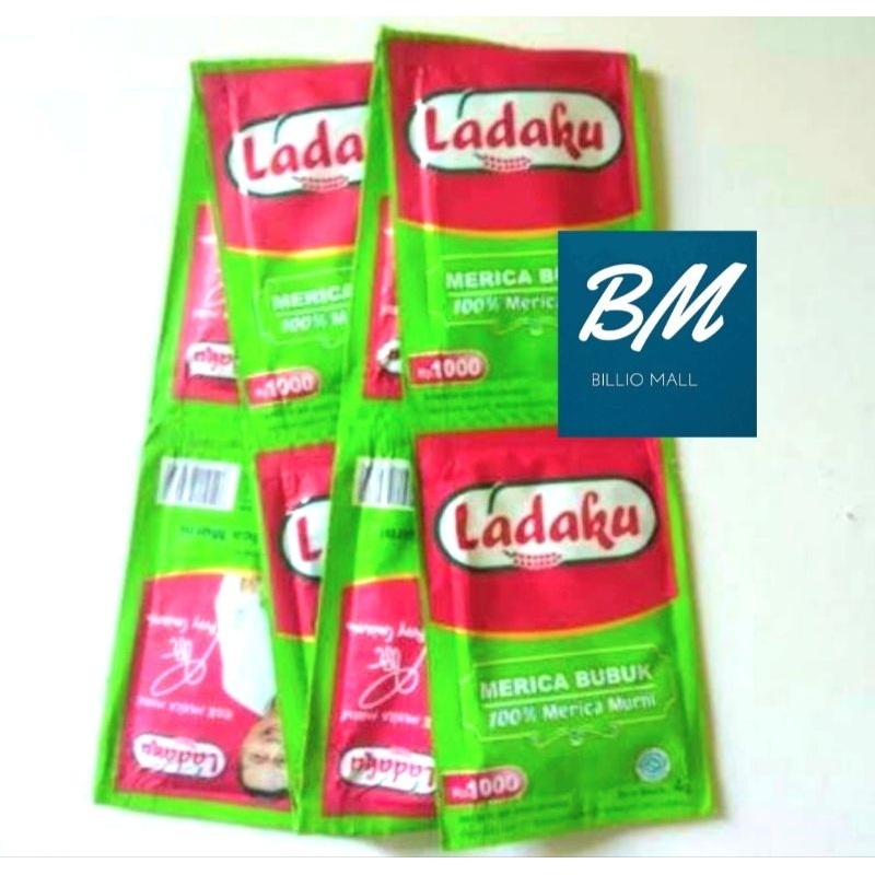 

Ladaku Merica Bubuk 1 Renceng (12 Sachet)