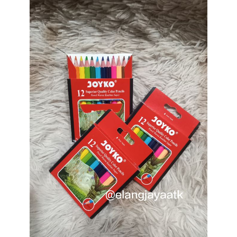 

PENSIL WARNA JOYKO PENDEK 12WARNA