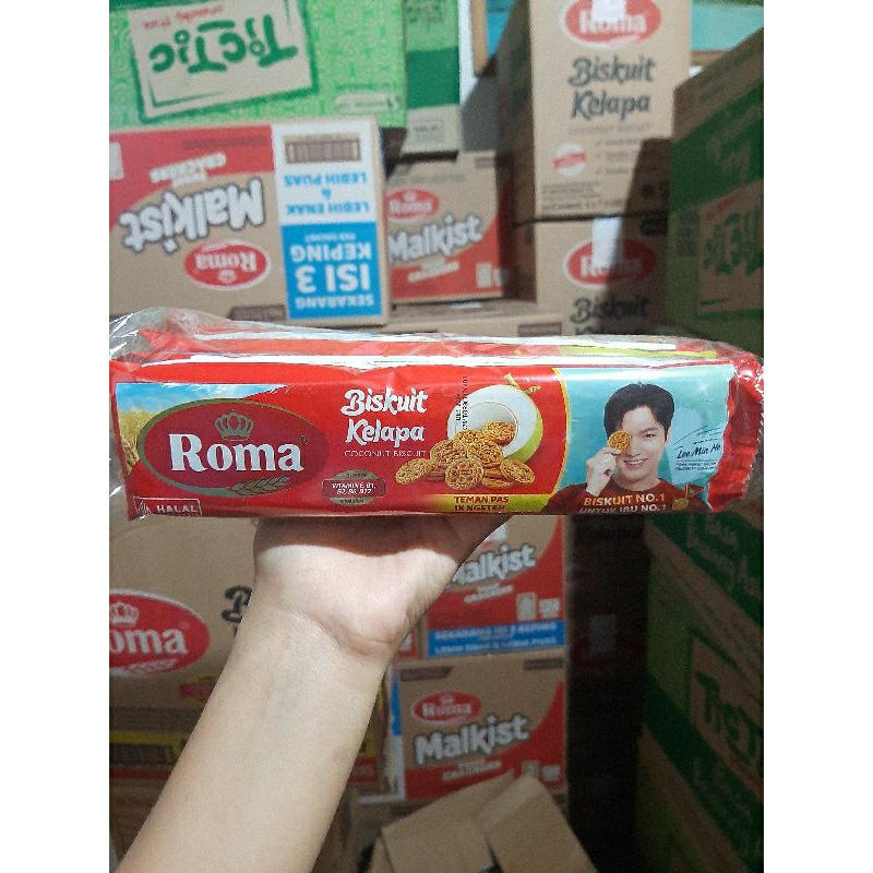 

(10 SACHET) ROMA BISKUIT KELAPA 36 GRAM ROMA COCONUT BISCUIT