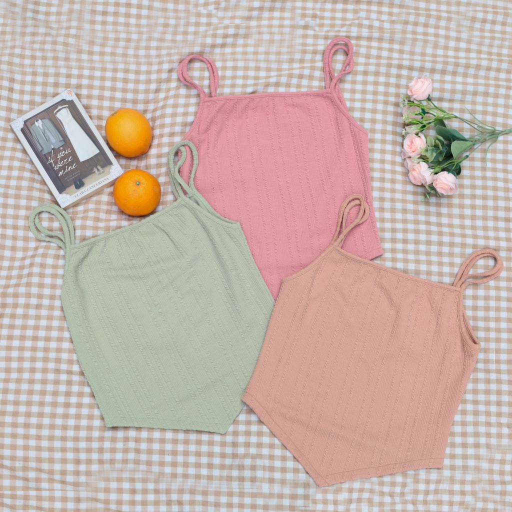 Karina Tanktop - Eleven Eleven Top knit tengtop pastel