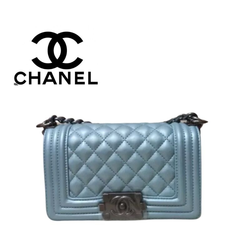 Chanel Mini Boy Fashion Women Shoulder Bag Chain Sling Bag Mini CH Boy Selempang Branded Bag Chendol