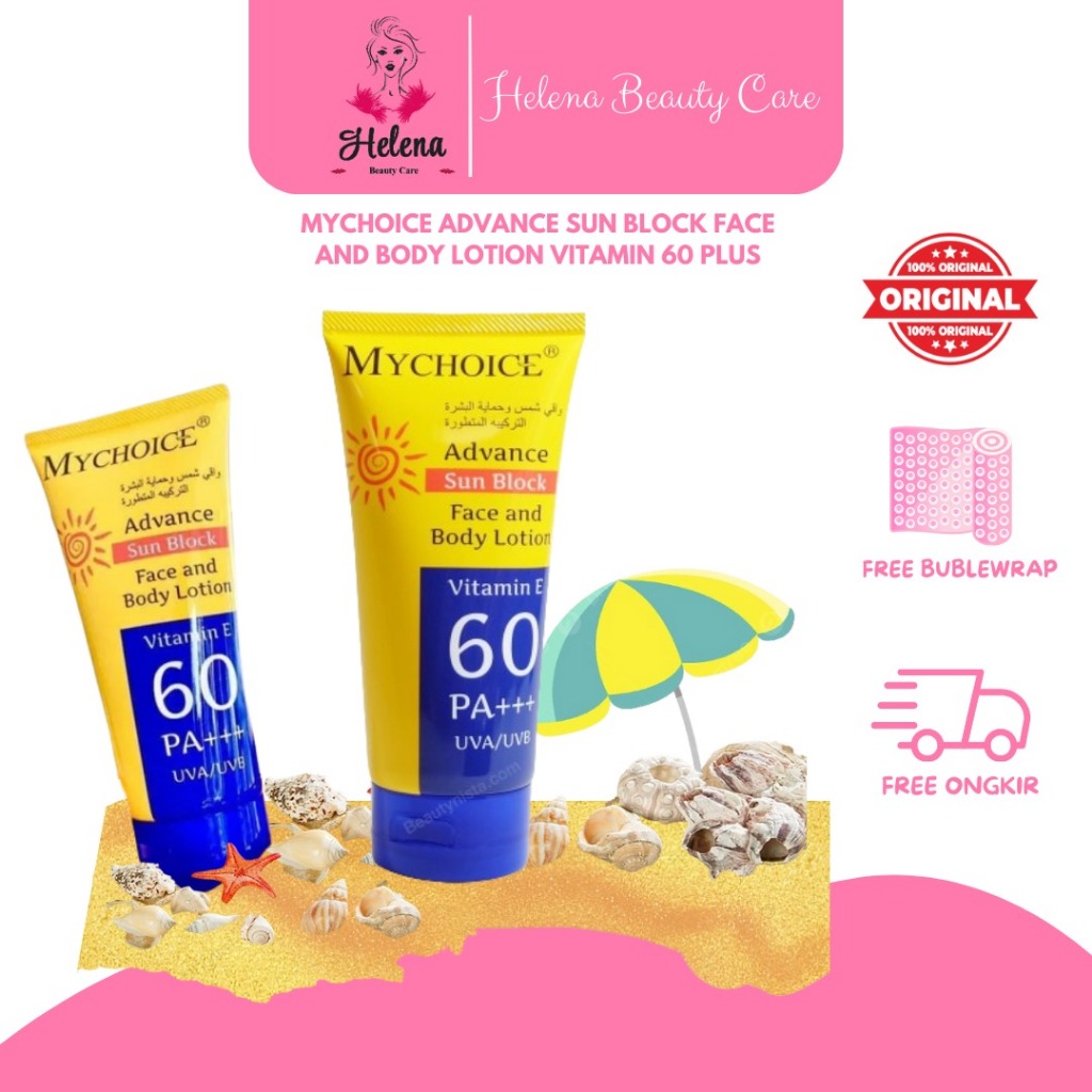 MYCHOICE ADVANCE SUNSCREEN FACE AND BODY LOTION SPF60 PLUS+++