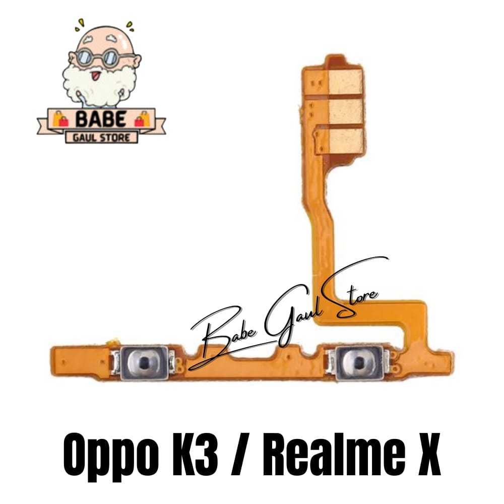 FLEXIBLE VOLUME OPO K3 / REALME X FLEX TOMBOL VOLUM