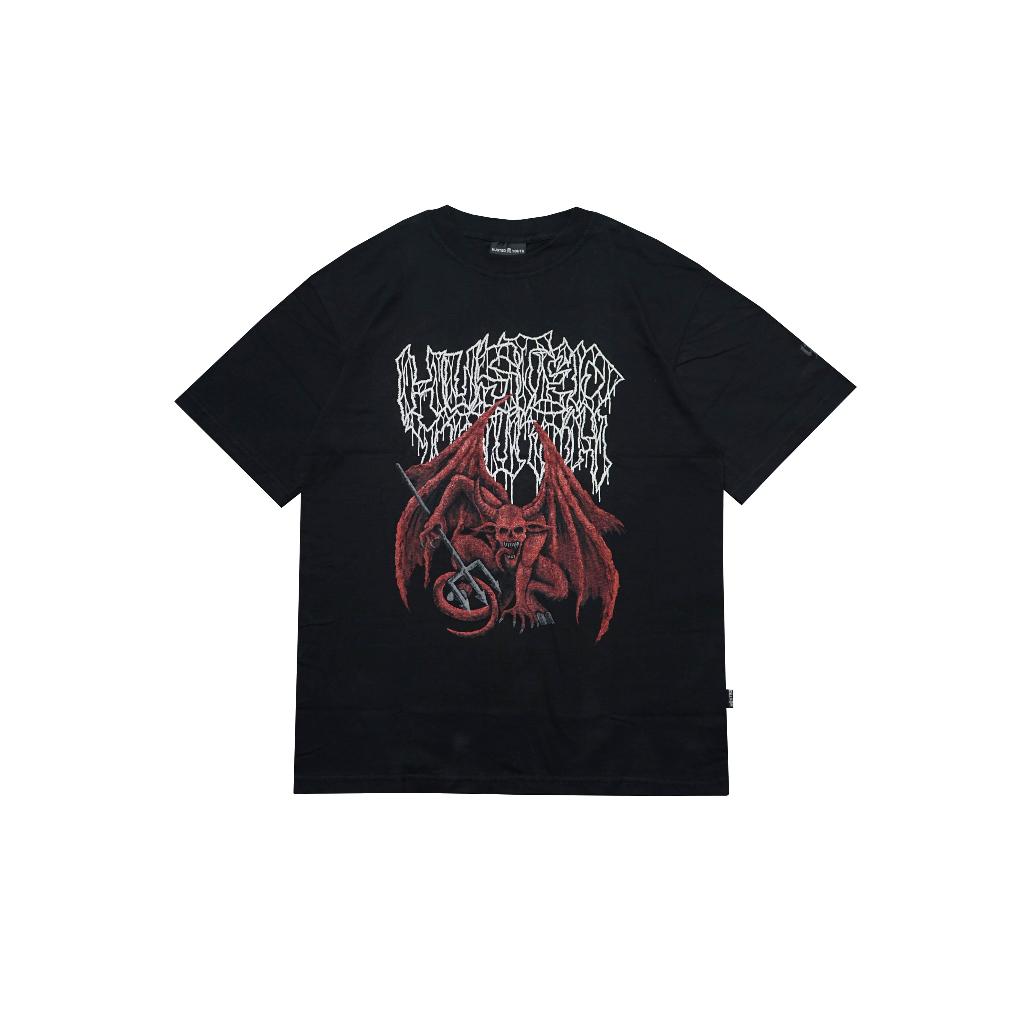 HUSTED KAOS HITAM DYMON TS