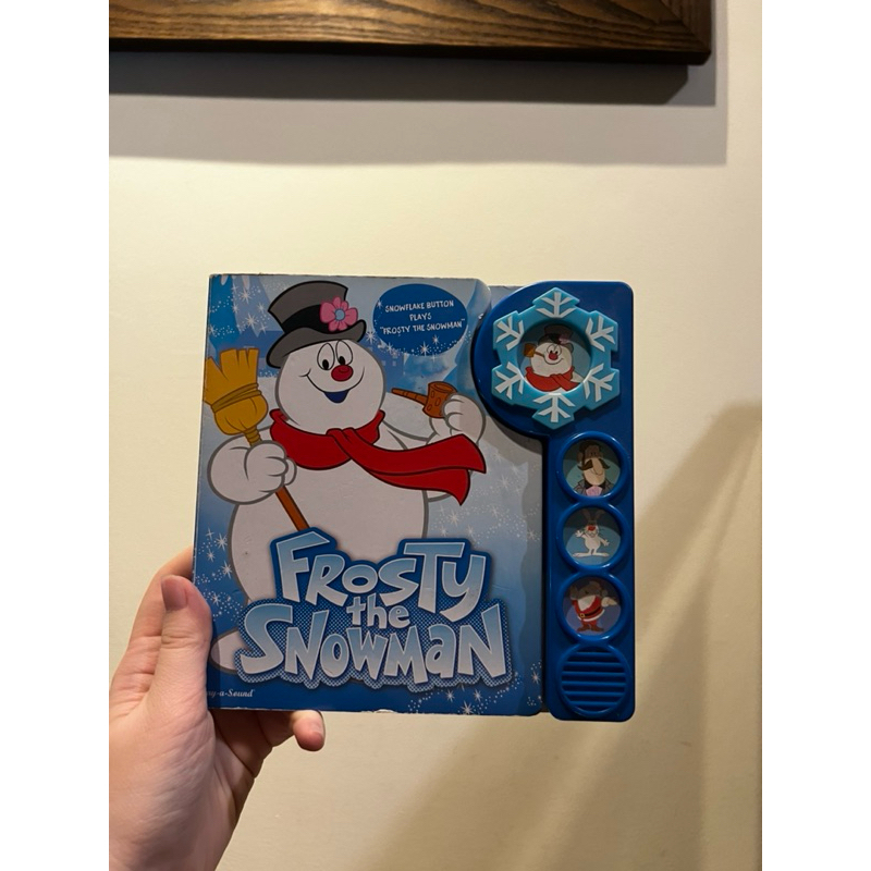 Buku Preloved Anak Terawat & Termurah; Soundbook Frosty the Snowman. Buku bersuara