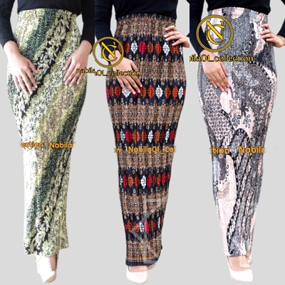 ROK PLISKET BATIK / ROK BATIK / ROK PLISKET / ROK KONDANGAN / ROK PLISKET BATIK / BATIK / ROK MODERN