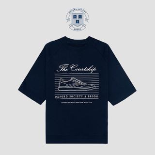 Brodo x Oxford Society - St. Parsons Crewneck - Navy