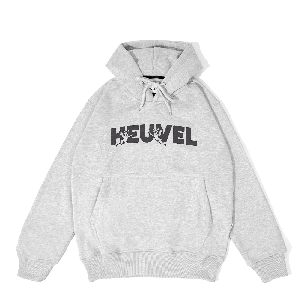 Heuvel Tribe Hoodie Distro Angelo Grey Jaket Kupluk Jrh 2109.379 Ase