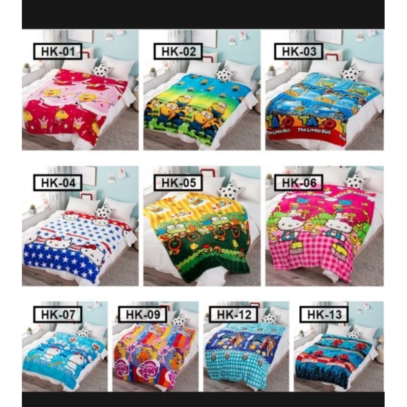 selimut tebal karakter