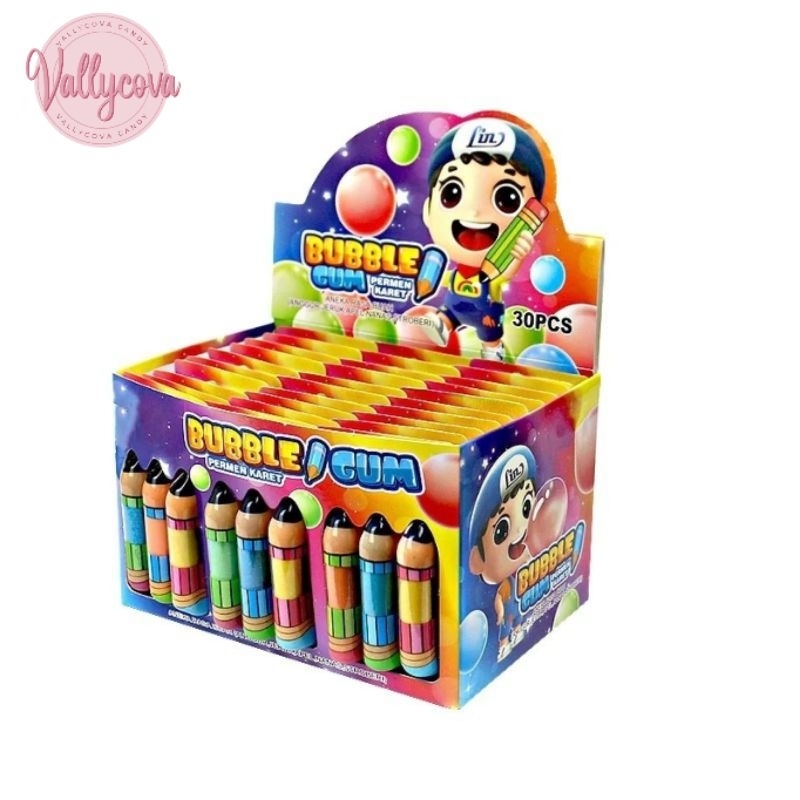 

Bubble Gum Pencil DSM 1 Pak / 30 Pcs Harga Grosir
