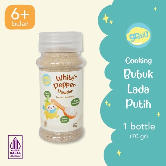 

Grouu - Cooking Powder / Bubuk Masak MPASI (Bawang Putih, Keju, Kaldu Sapi, Rumput Laut, Kari, Kaldu Jamur, Gula Kelapa, Garam Himalaya)