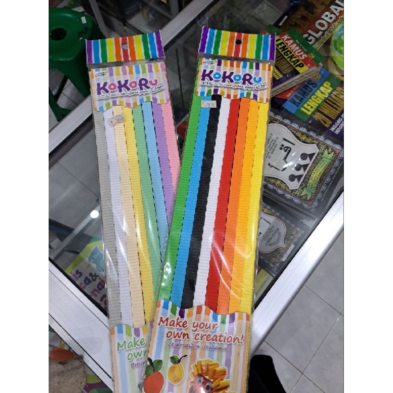 

Kertas Kokoru Bergelombang Panjang Ichi Ichiro Ichigo