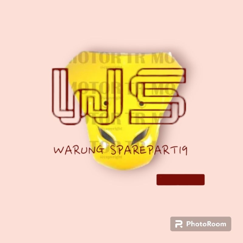 Tameng Panel Dasi Depan Supra Fit New Fit X Fit S Kuning