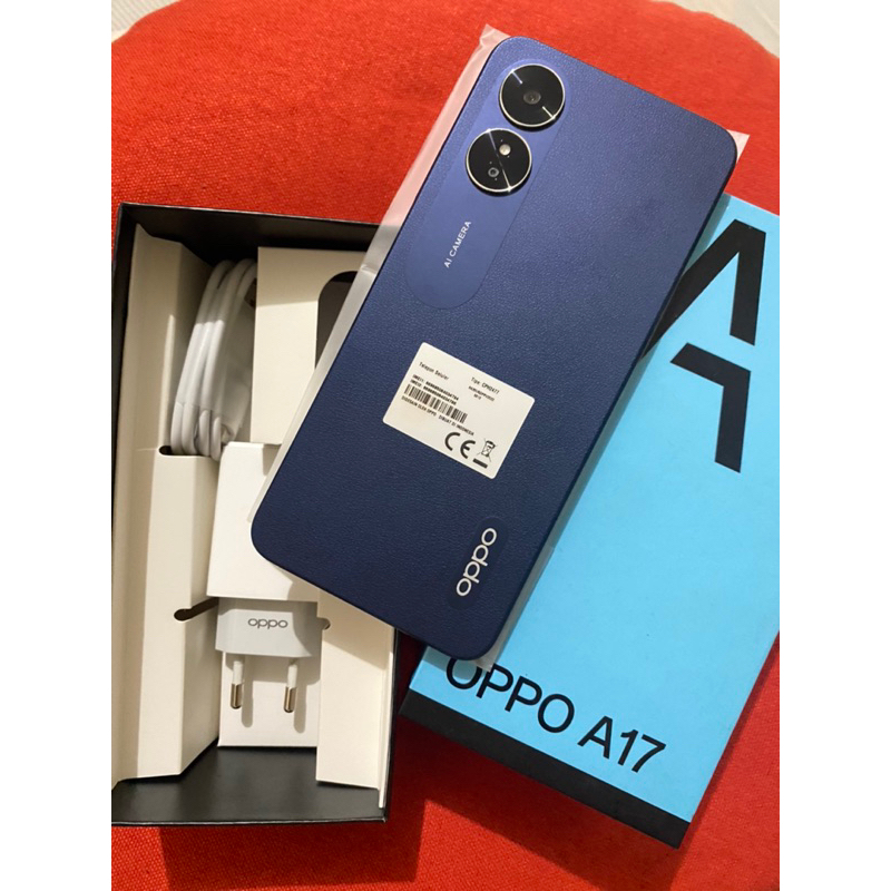 Oppo A17 ram 4/64 bergaransi