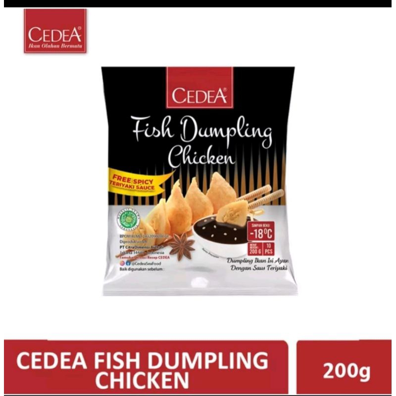 

cedea dumpling chicken 200 gram | ikan olahan | frozen food