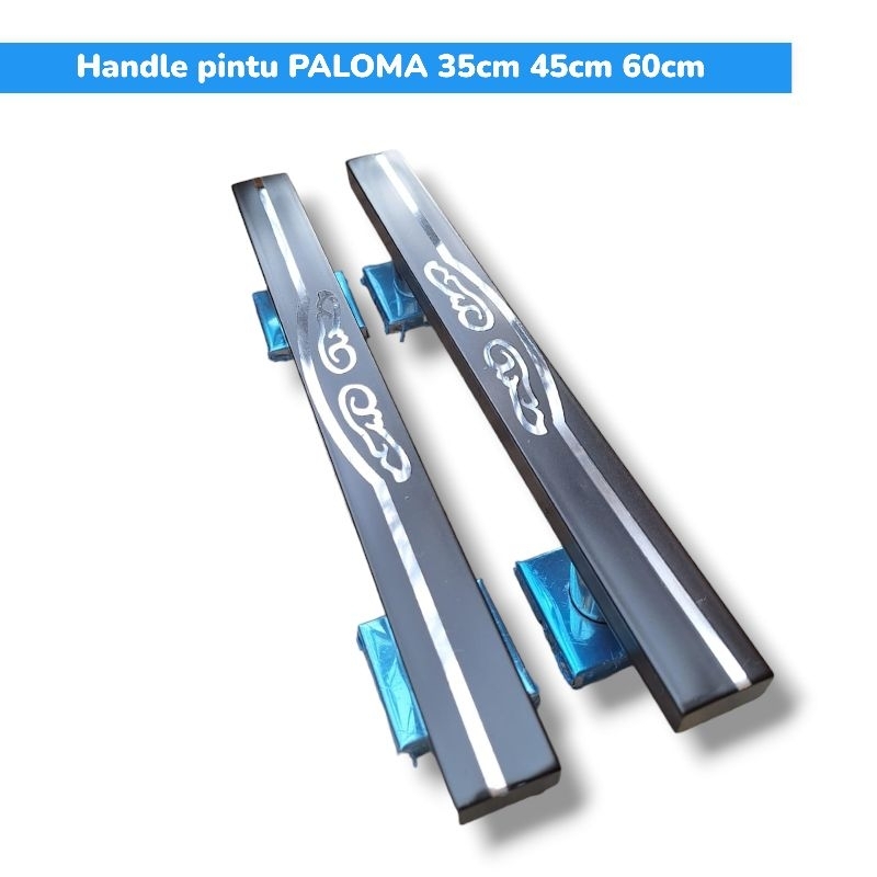 handle pintu rumah stainless steel 35cm 45cm 60cm motif paloma gagang pintu rumah minimalis