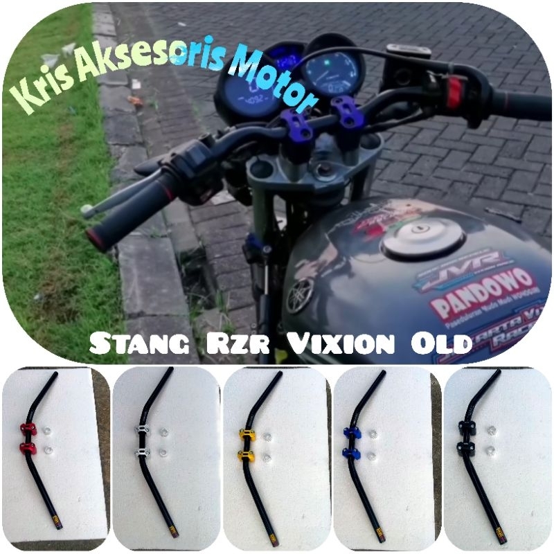 stang vixion old/lama stang rzr dan raiser cnc vixion tinggal pasang