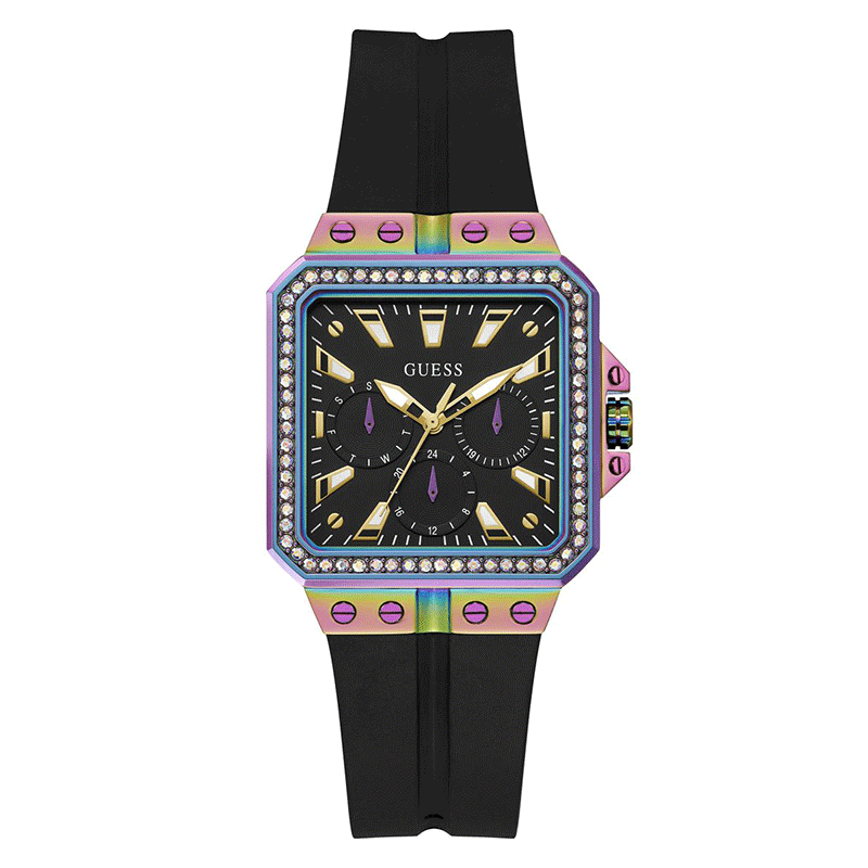 GUESS Ladies Watch LIBRA Black Iridescent - GW0618L3