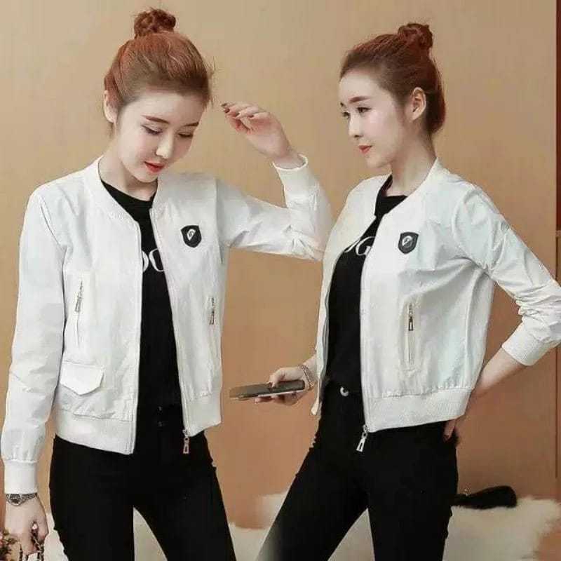 jaket wanita korean style jaket wanita kekinian