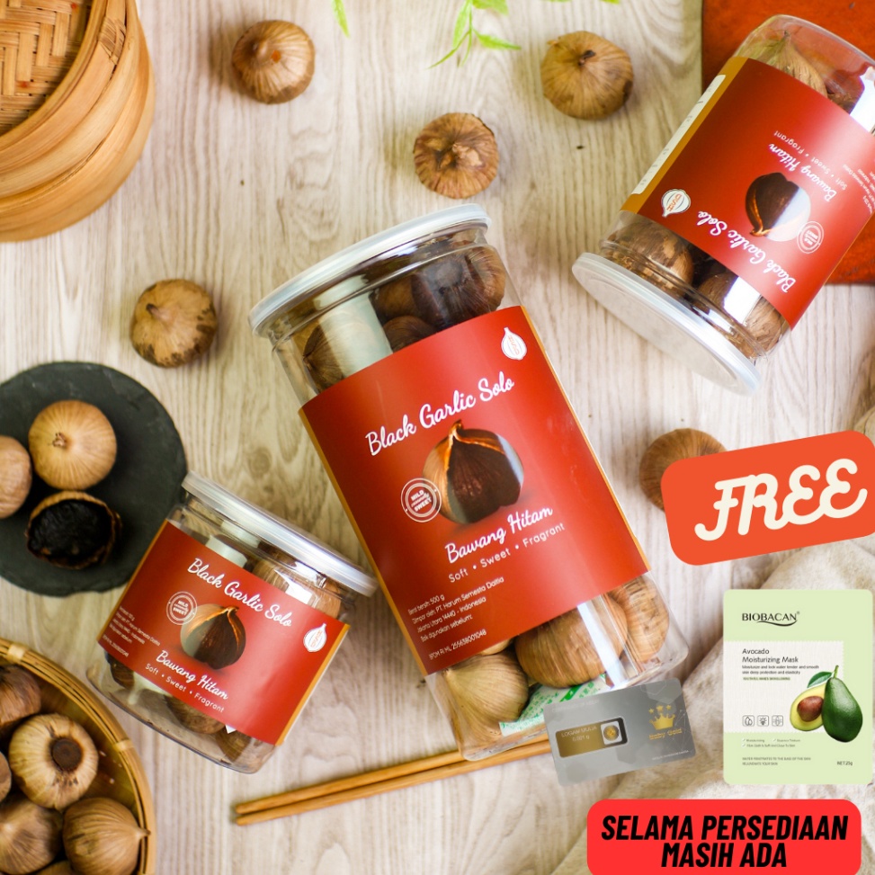 

FLASH SALE HSD Black Garlic Solo Bawang Hitam Tunggal