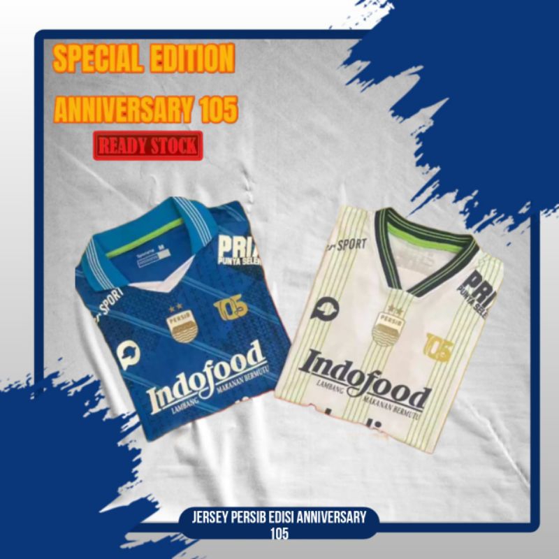 Jersey Persib Home Away 2023/2024 Edisi Anniversary Persib 105 Tahun