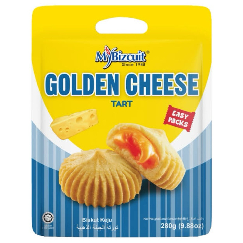 

MyBizcuit Golden Cheese Tart Biskuit [300 g]