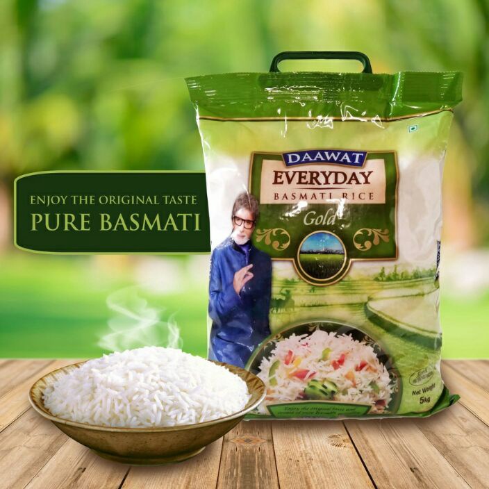 

STAR Beras Basmati 1kg Premium Daawat LONG GRAIN original Beras Brasmati Arab