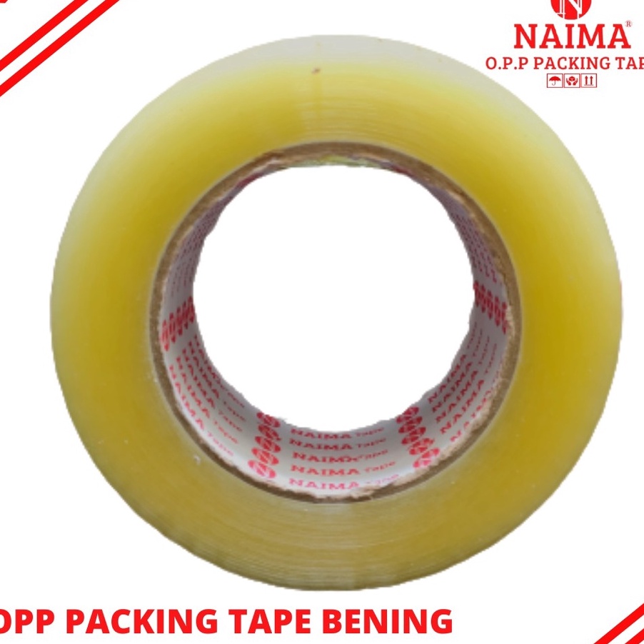 

Free Ongkir LAKBAN BENING COKLAT PUTIH TRANSPARAN JUMBO 2 INCH 45mm x 2 YARD