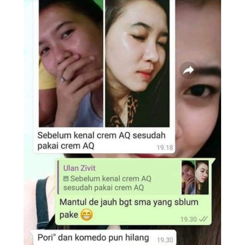 AQ skincare make your skin glow