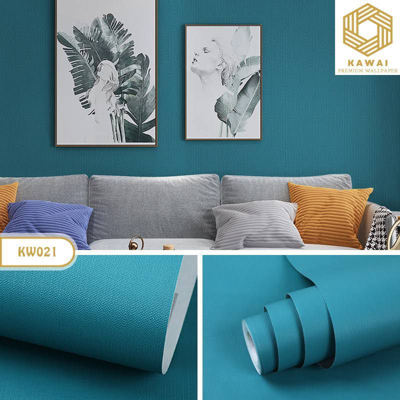 Wallpaper Dinding 45×100 Motif Pastel Biru