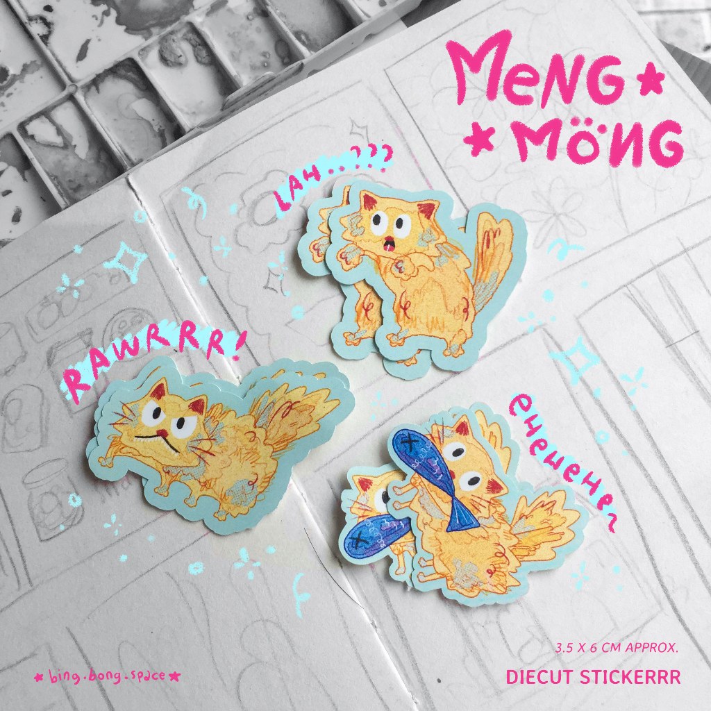 

Sticker Meng Mong - Diecut Sticker