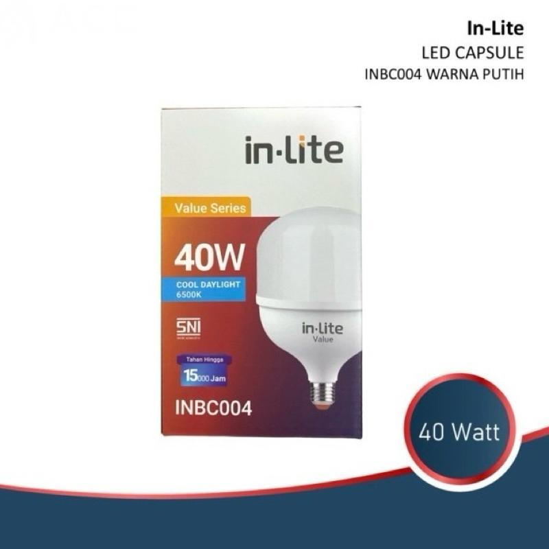 LED inLite 40W Capsule Jumbo