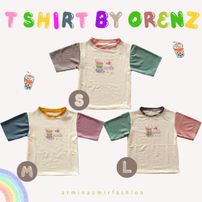 Kaos Krop Anak By Little Orenz