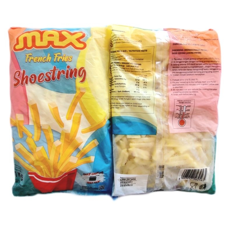 

Max Kentang Shoestring 1kg