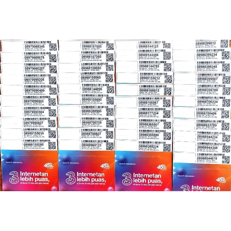 NOMOR CANTIK TRI 11 DIGIT