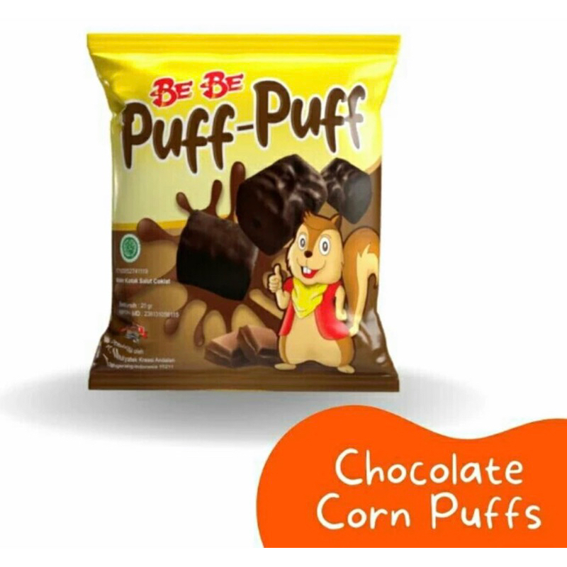 

BUY 1 GET 1!!! Be Be Puff Puff Chocolate Corn Puff Cokelat Anak