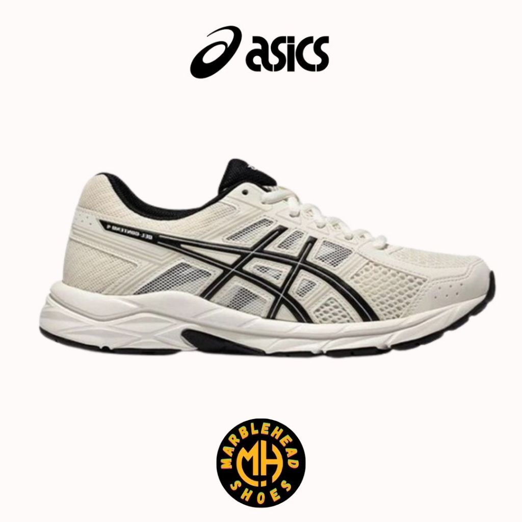 Sepatu Sneakers Asics Gel Contend 4 Grey Black 100% Original BNIB