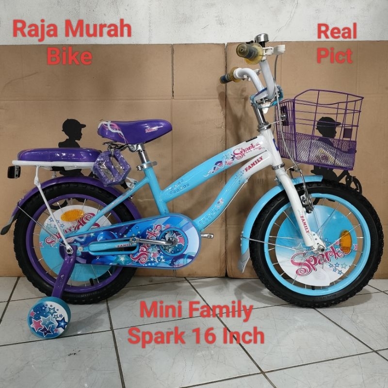 Sepeda Anak Mini Family Spark 16 Inch Sepeda Anak Perempuan 16 Inch Family Sepeda Mini Family