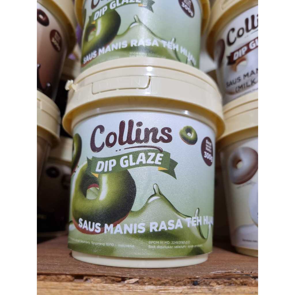 

COLLINS SAUS MANIS DONAT TEH HIJAU GREENTEAH 300GR