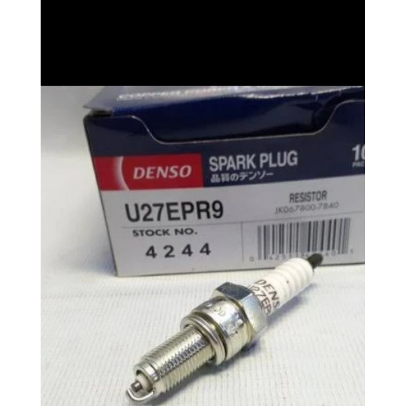 Busi Spark plug ASLI ORIGINAL DENSO U27EPR9 Beat Fi,Vario 125 150,Vario 110 fi,Verza 150