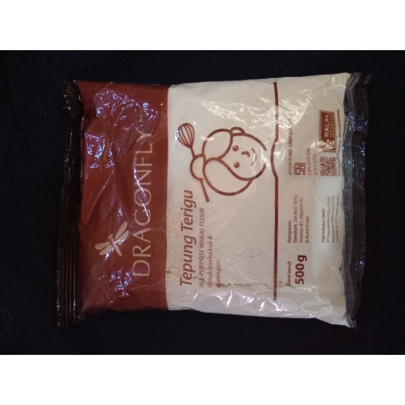 

Tepung terigu dragonfly 500g