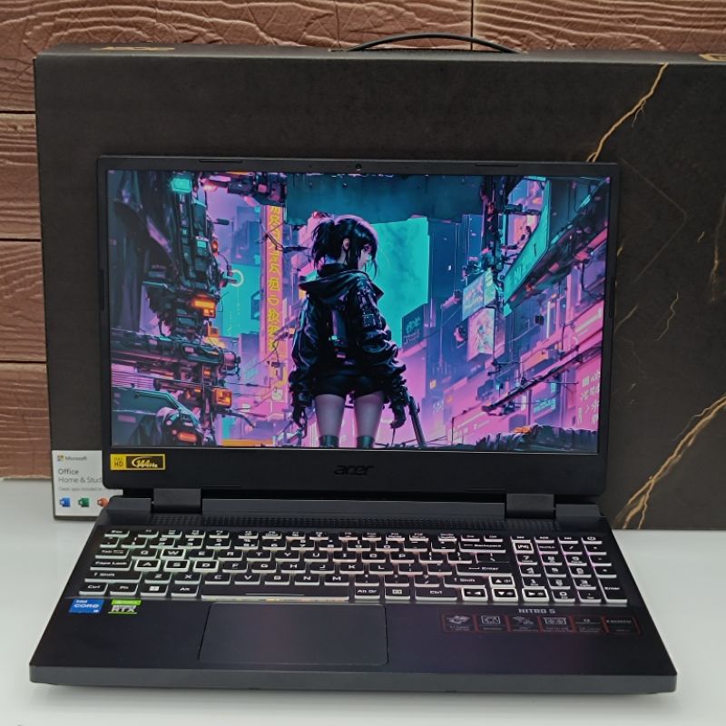 Laptop Acer NITRO 5 AN515-58 Intel Core i5-12500H RAM 16GB SSD 512GB RTX 3050 GEN12