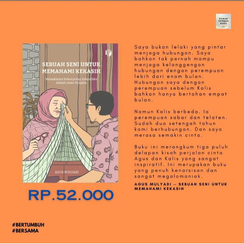 Seni Untuk Memahami Kekasih