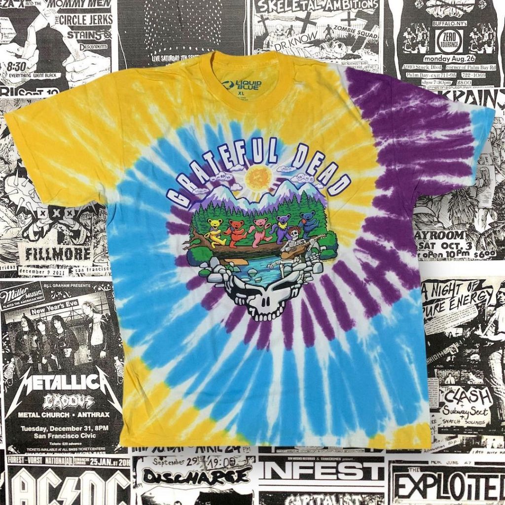 GRATEFUL DEAD - TRAIL WALK TIEDYE