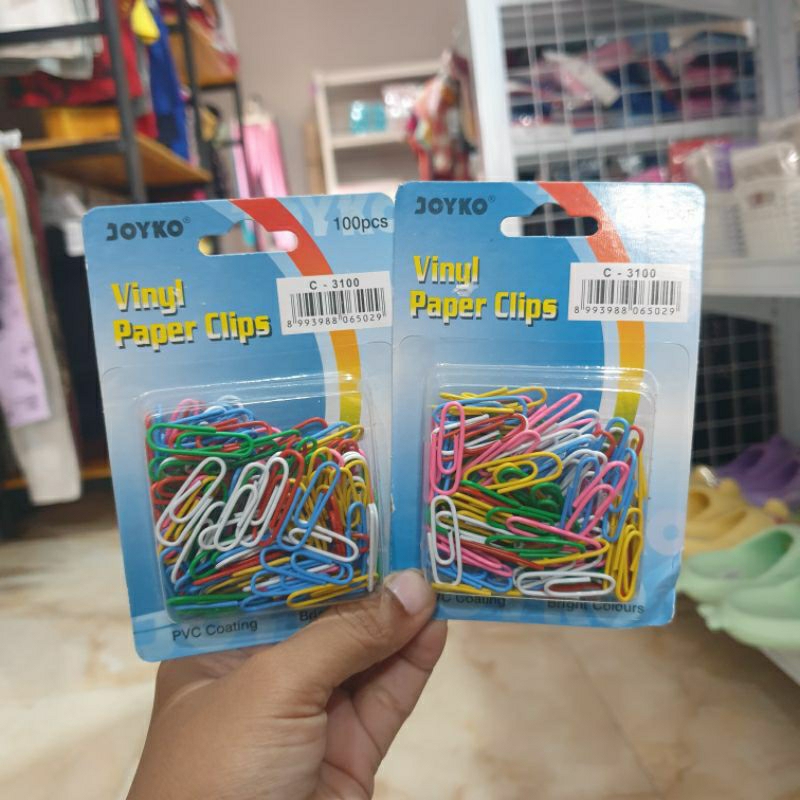 

#Qreinashop Paper Clips Joyko C-3100/ Penjepit Kertas