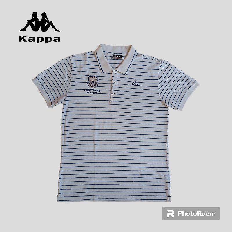 Baju Polo Shirt Kappa Salur - Original