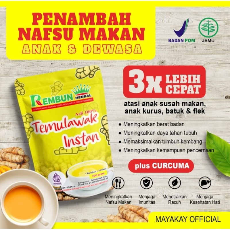 

Herbal Temulawak Penambah nafsu makan anak dewasa gerd herbal lambung