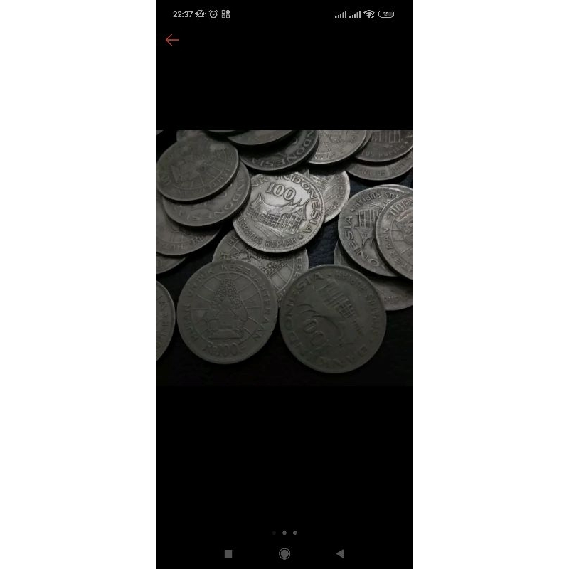 Uang kuno rumah gadang Rp.100