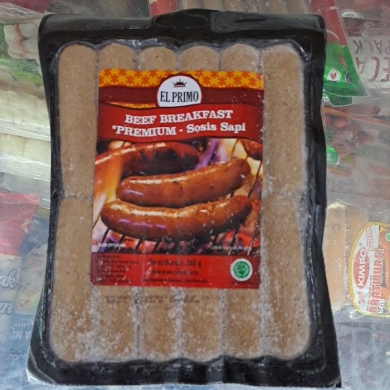 

EL PRIMO SOSIS BEEF BREAKFAST PREMIUM 360gr